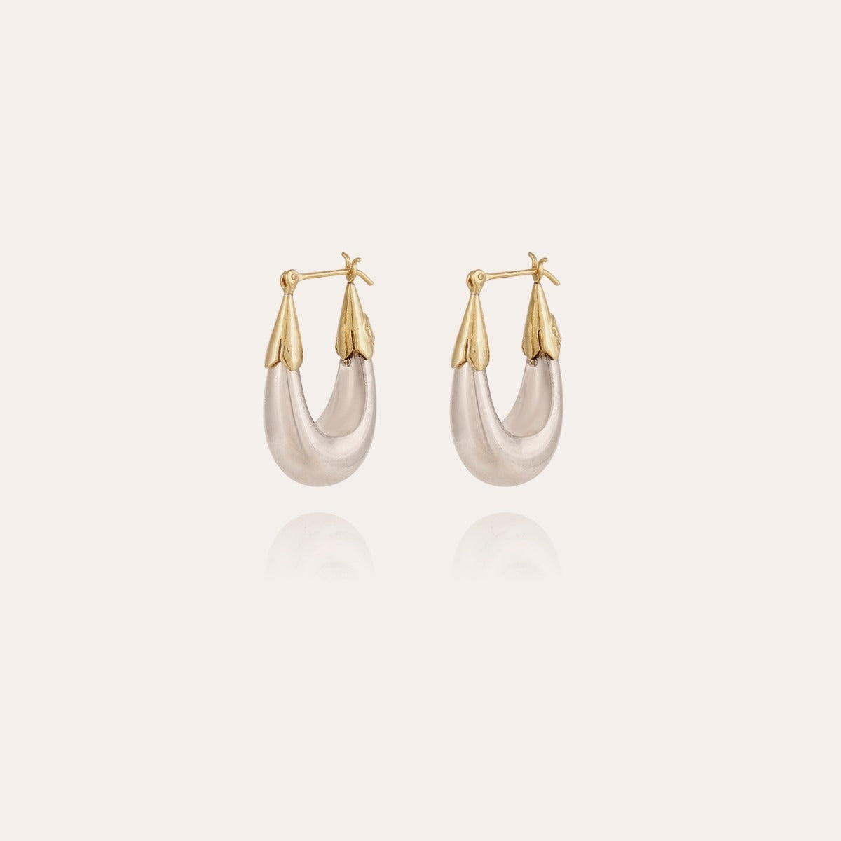 Ecume Earring In Silver And Gold