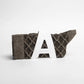Aydo Studios Barasov Crossover socks in Silent Matter, styled shot