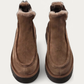 Pair of Copenhagen Studios CPH267 Mokka suede Chelsea boots, front view