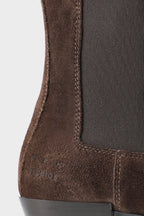 Copenhagen Studios Suede Chocolate Pointed Chelsea Boot - view 4
