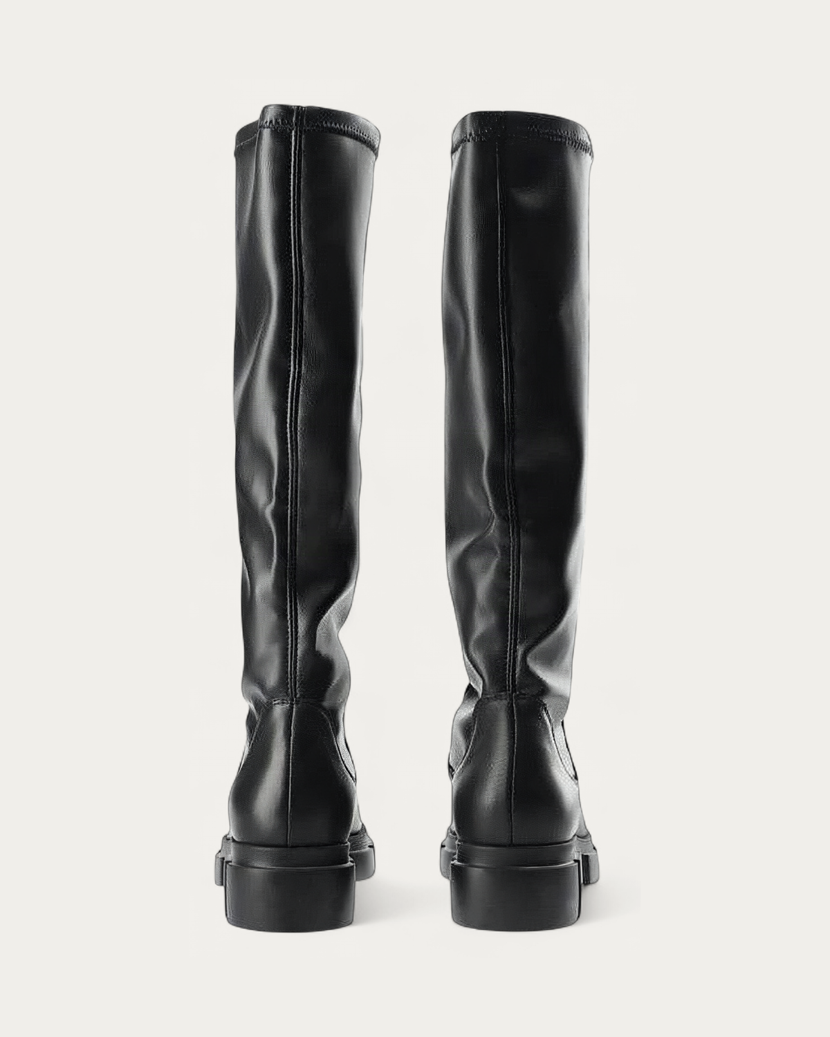 Copenhagen Studios CPH556 black long boots, back view