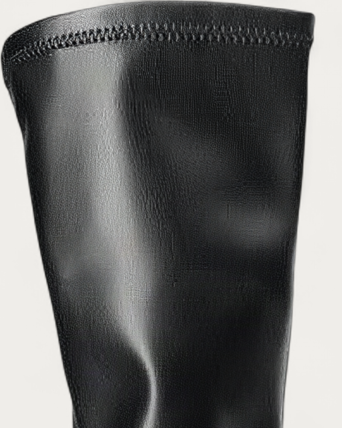 Stretch shaft top of the Copenhagen Studios CPH556 black vegan long boot