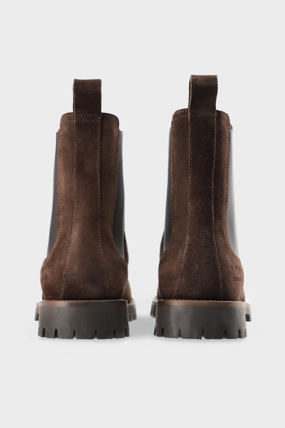 Copenhagen Studios Suede Chocolate Chelsea Boot - view 5