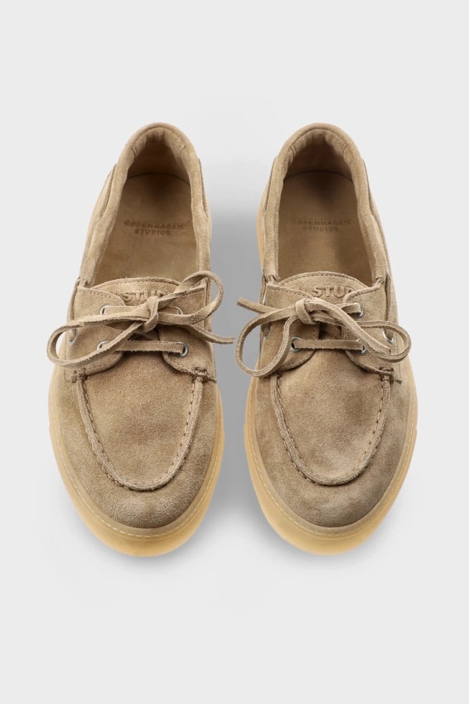 Sand Cream Boat Shoe