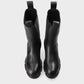 CPH500 Black Leather High Chelsea Boot