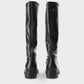 CPH556 Stretch Black Vegan Long Boots