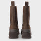 High Chelsea Boot In Chocolate Nubuck
