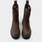 High Chelsea Boot In Chocolate Nubuck