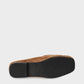 Suede Loafer With Ruffle Detail