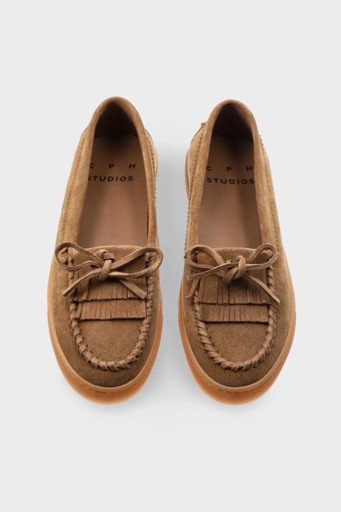 Moccasin With Fringe Detail