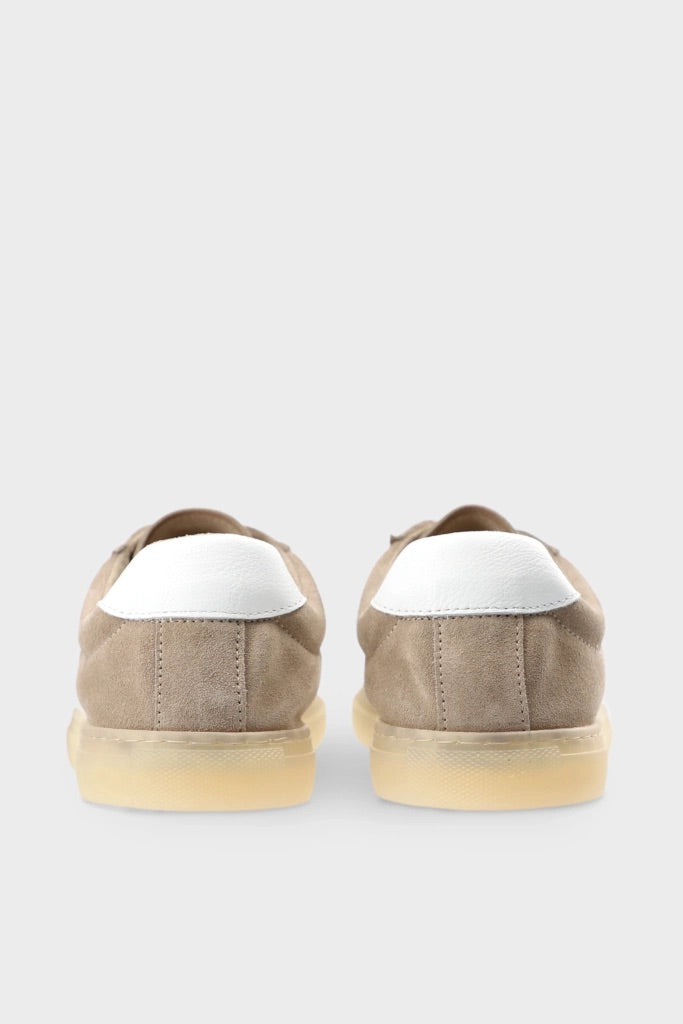 Suede Sneaker With Gum Sole