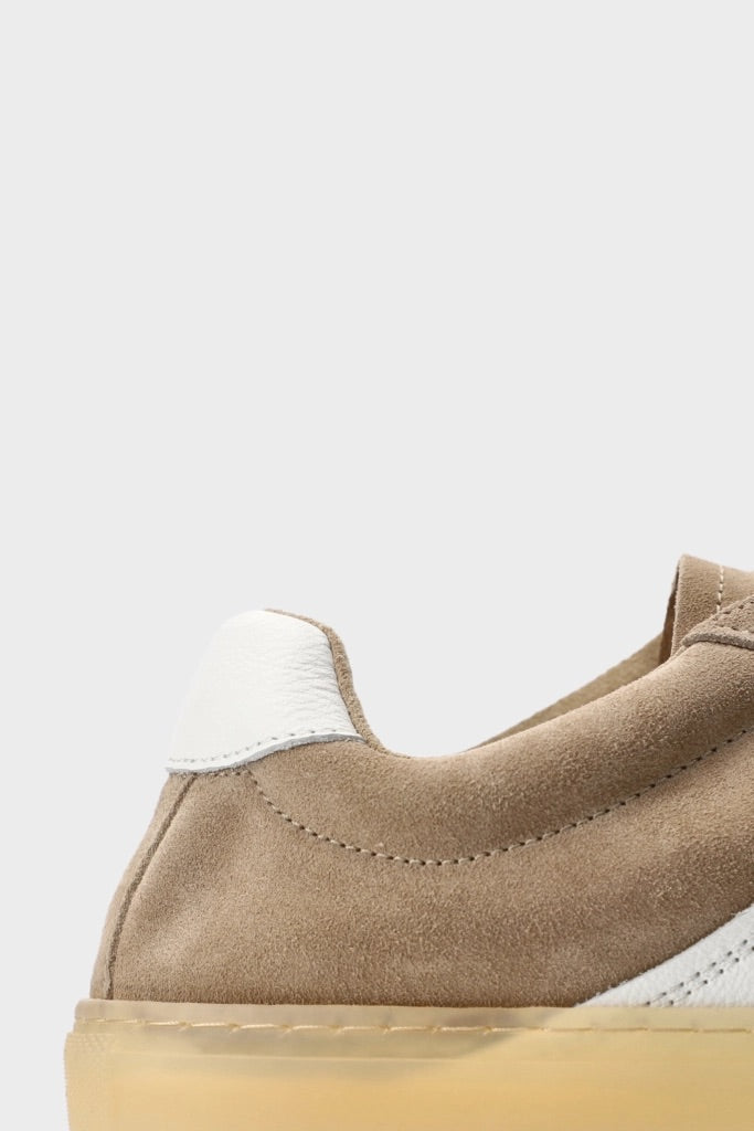 Suede Sneaker With Gum Sole