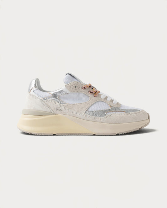 D.A.T.E. Fuga 2.0 Dragon Silver/White Sneaker - view 1