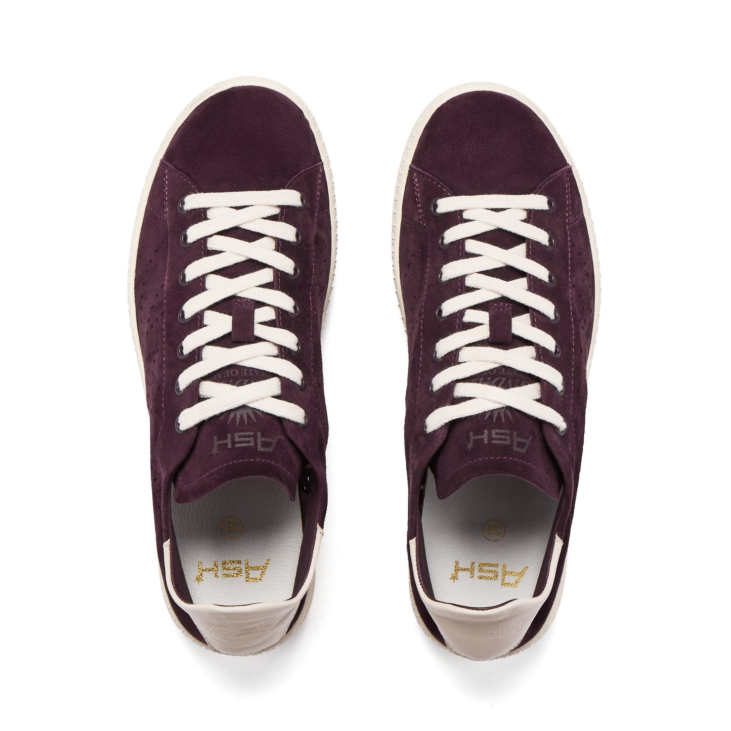 Purple Sneaker With White Detail