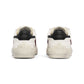 White Sneaker With Purple Detail