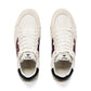 White Sneaker With Purple Detail