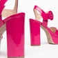 Patent Leather Platform
