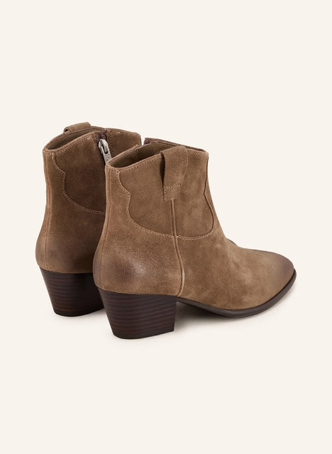 Frame Boot Taupe