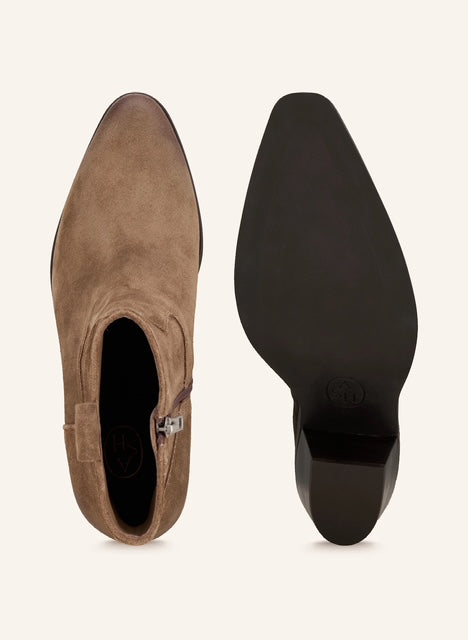 Frame Boot Taupe