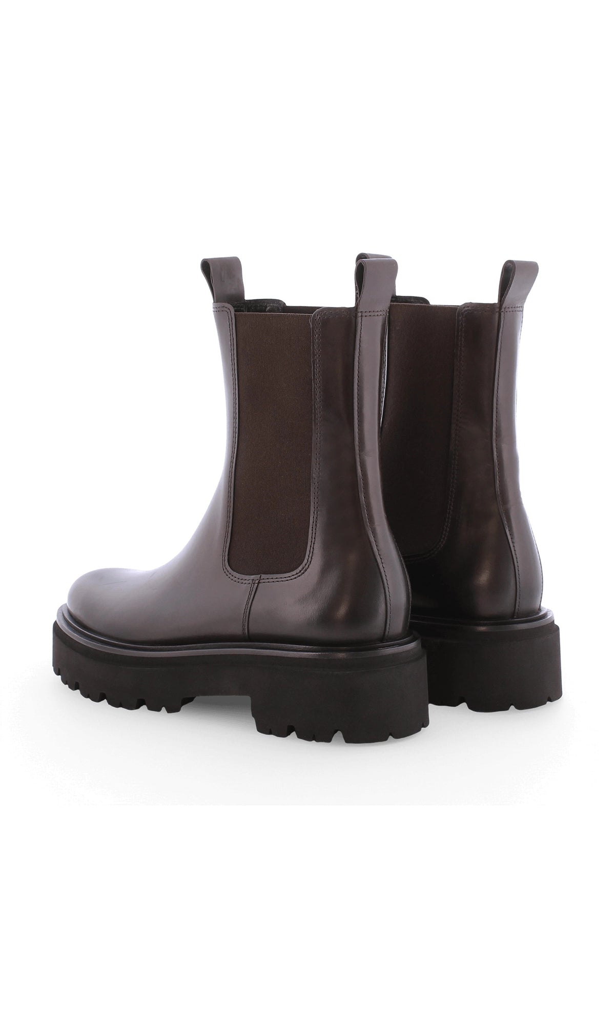 Brown Leather Chelsea Boot