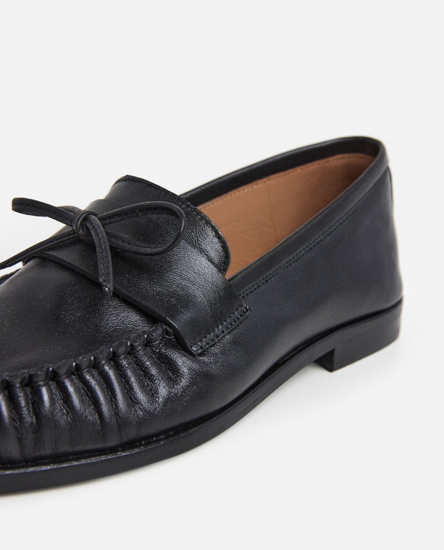 Dylan Leather Black Loafer