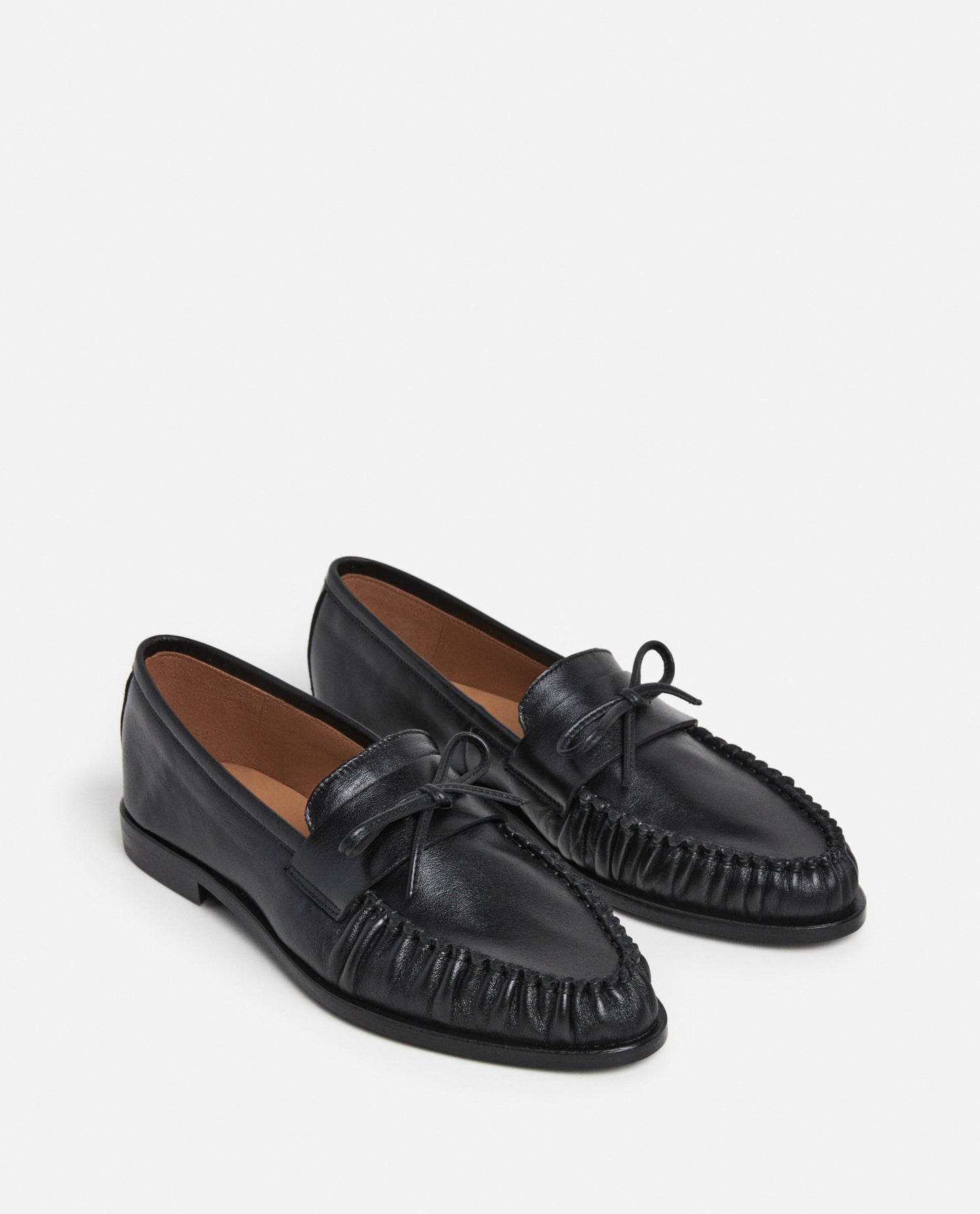 Dylan Leather Black Loafer