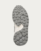 Flower Mountain Kotetsu Woman Sage Tan sneaker, grey rubber sole with toothed tread