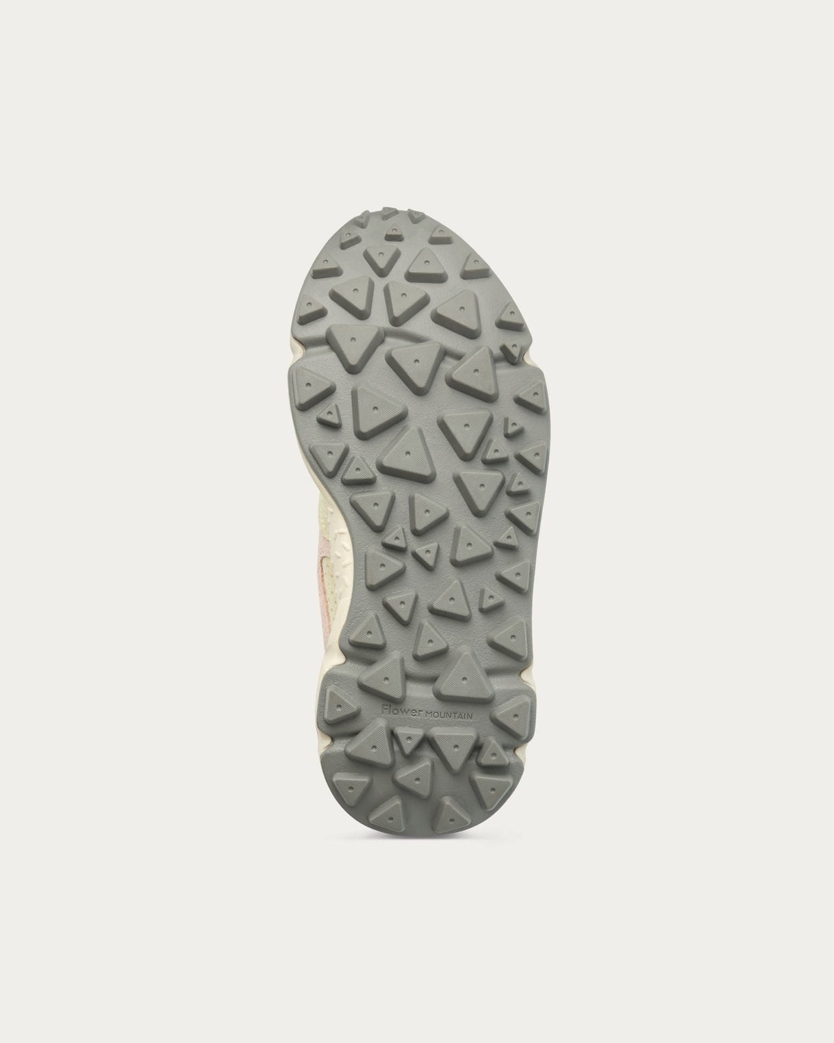 Flower Mountain Yamabushi Mint sneaker, top-down view