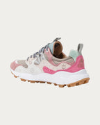Flower Mountain Yamano 3 Cipria Beige sneaker, side three-quarter view
