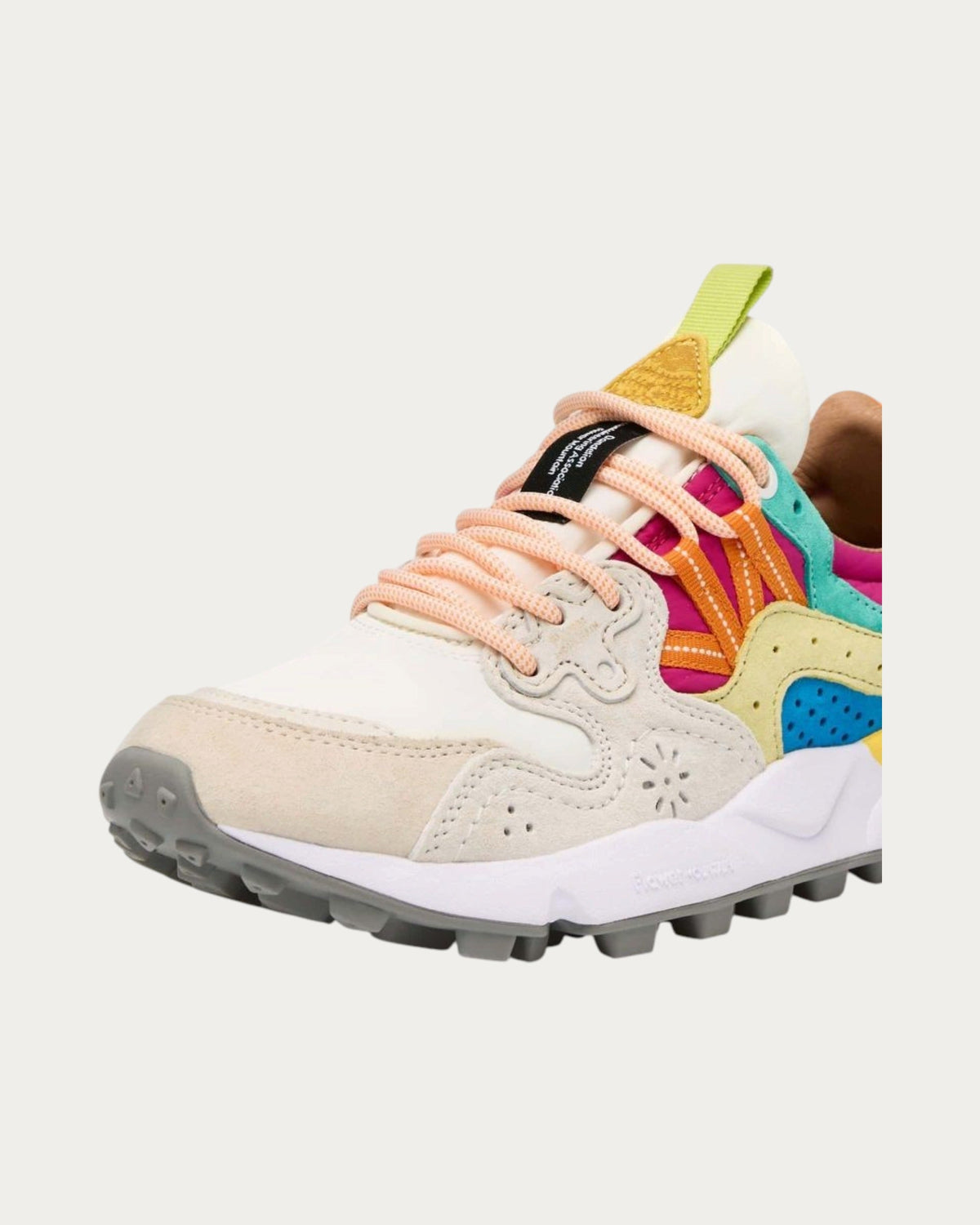 Flower Mountain Yamano 3 Multi sneaker, front three-quarter view