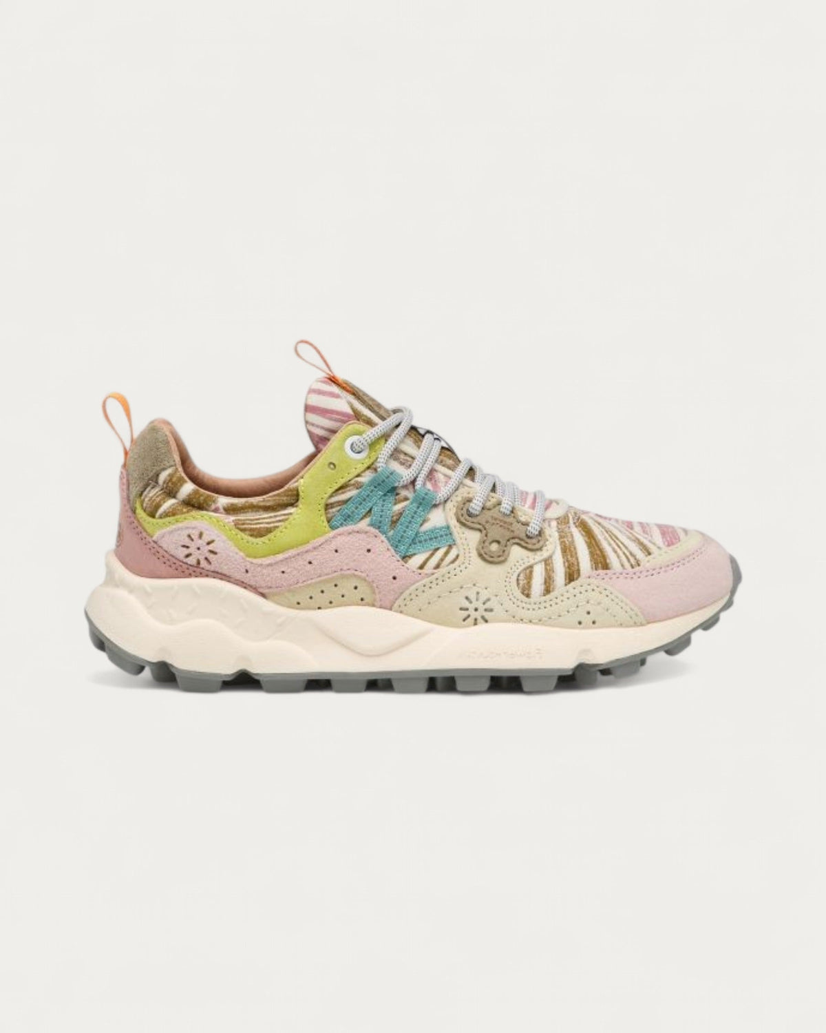 Flower Mountain Yamano Painted Sneaker - side view