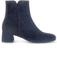 Navy Suede Ankle Boot
