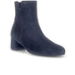 Navy Suede Ankle Boot