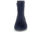 Navy Suede Ankle Boot