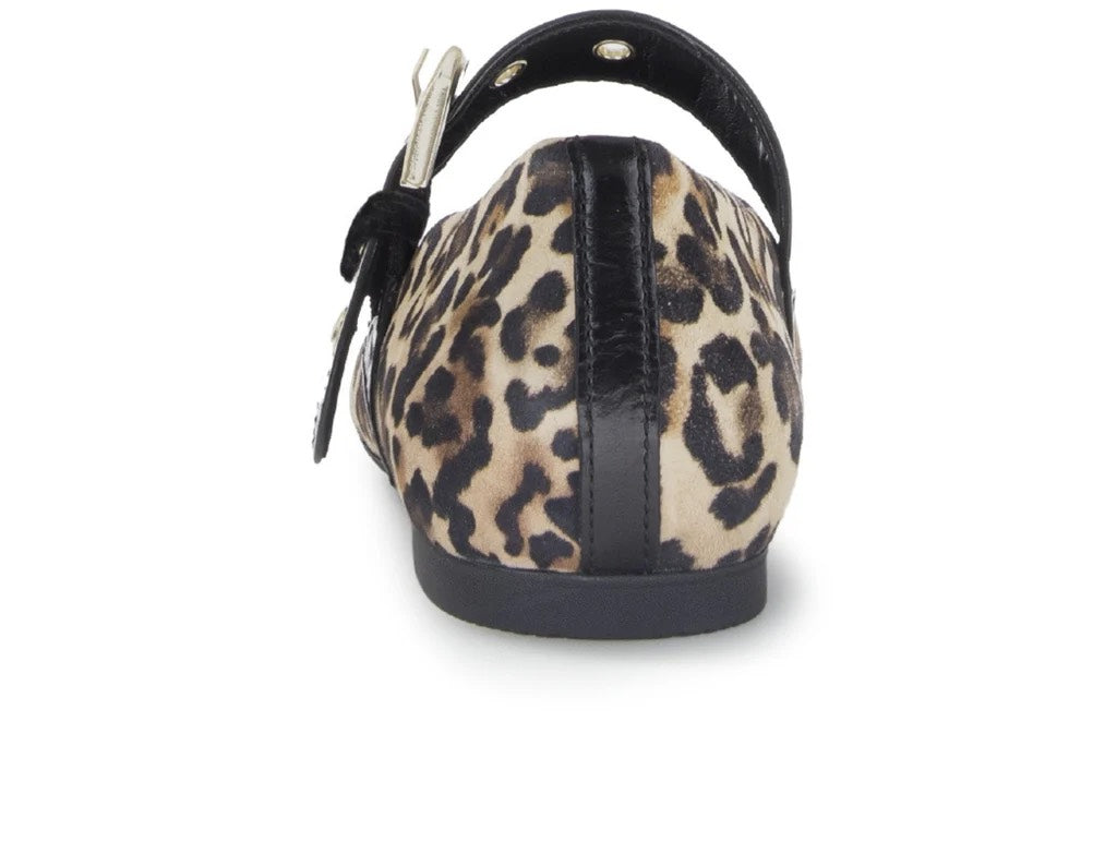 Leopard Pump With Strap