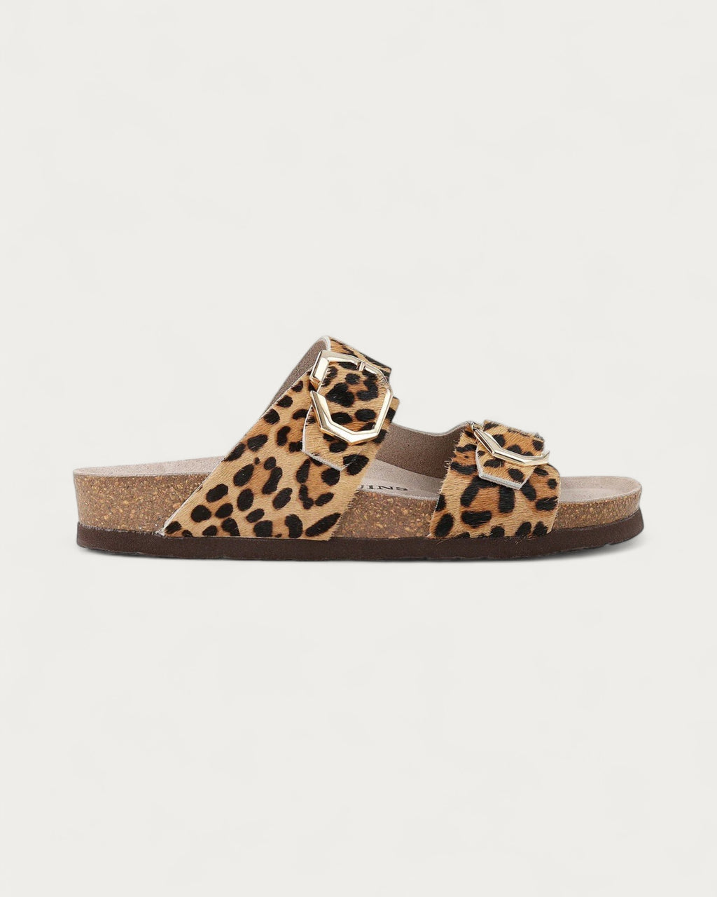 Genuins Leopard Print Slider - side view