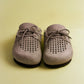 Ziar Perforated Clog In Taupe