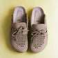 Ziar Perforated Clog In Taupe