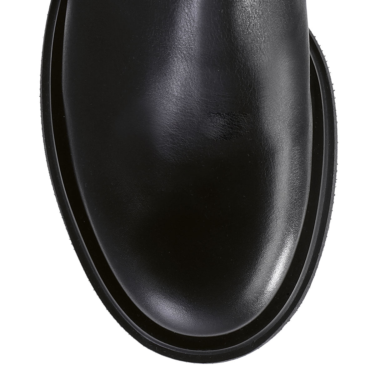 Leather Chelsea Boot With Platform
