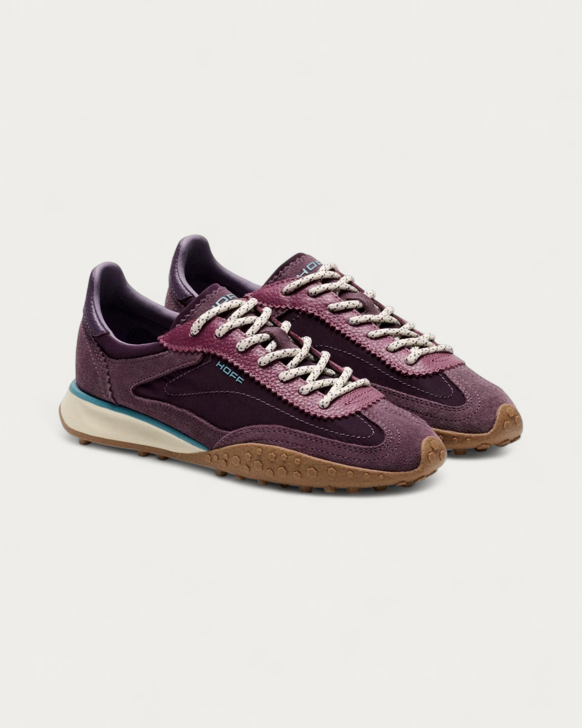 HOFF Bridge Mk Aubergine sneakers, alternate pair view