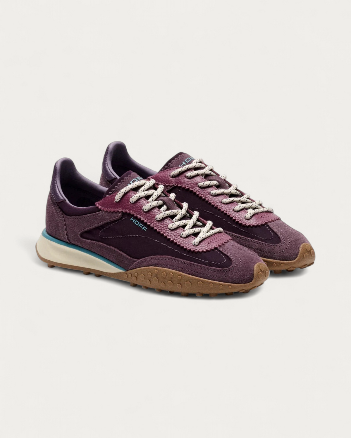 HOFF Bridge Mk Aubergine sneakers, pair view