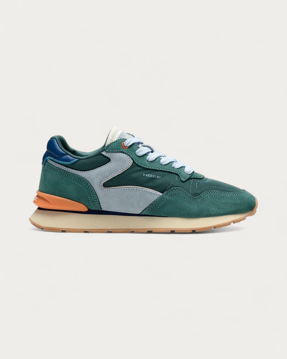 HOFF City Chroma Teal sneaker, side view