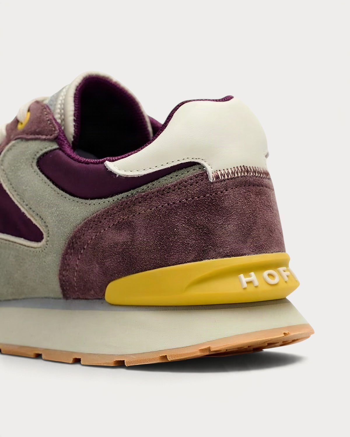 Hoff City Chrome Sneaker In Aubergine - view 3