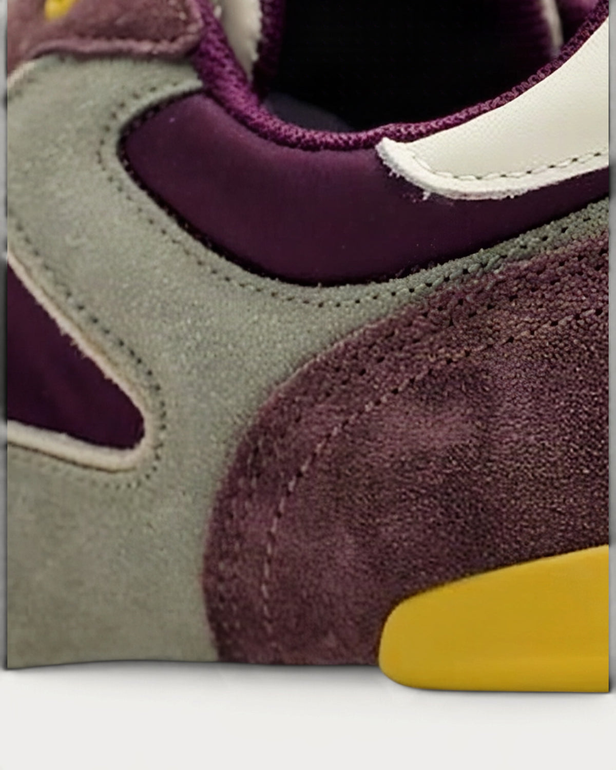 Hoff City Chrome Sneaker In Aubergine - view 5