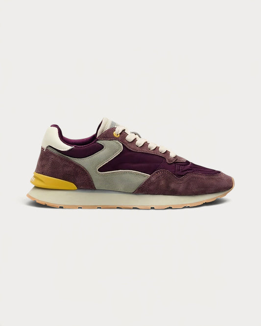 Hoff City Chrome Sneaker In Aubergine - view 1