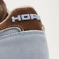 Hoff Park sneaker in blue - heel logo detail