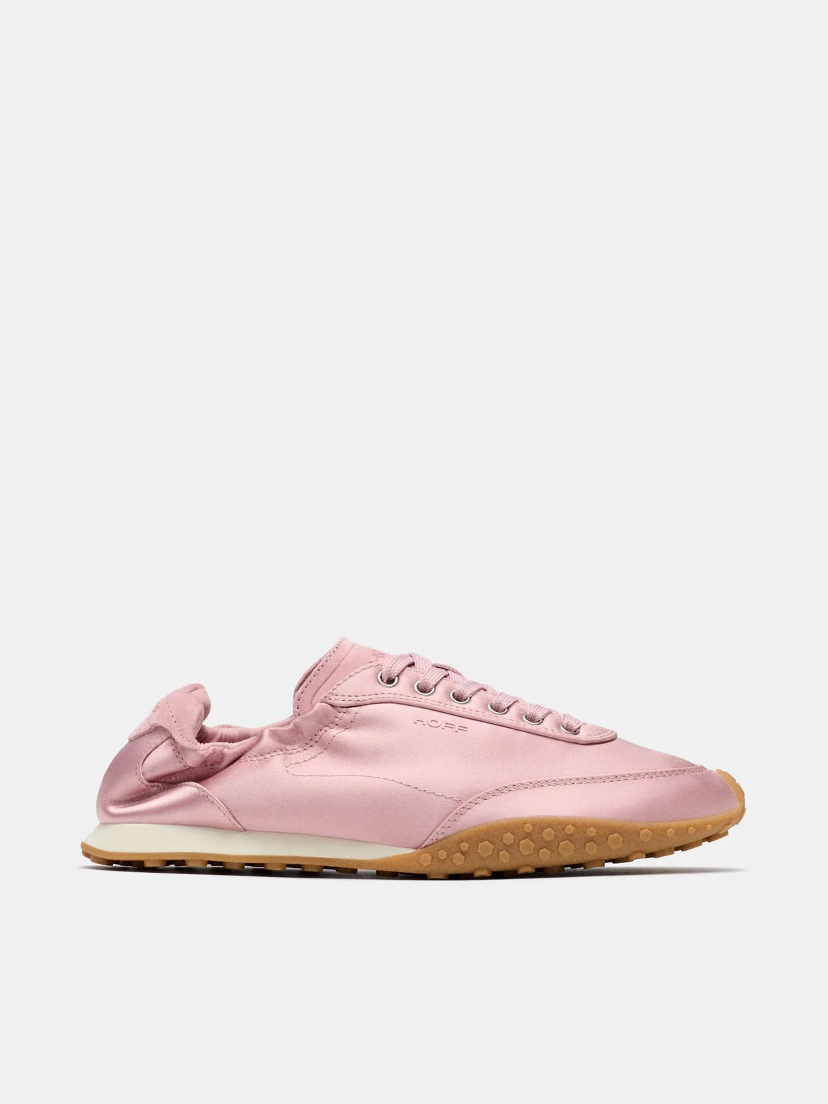 Bridge Satin Ballet Sneaker In Rose