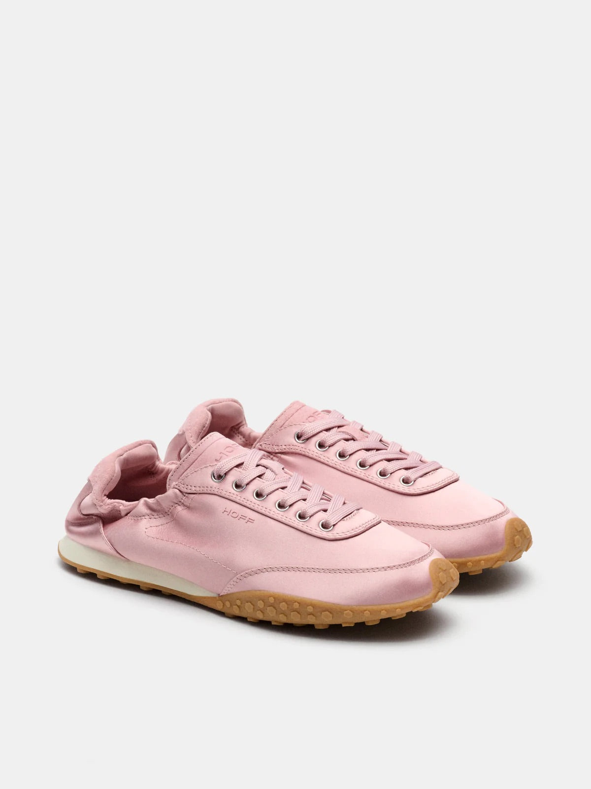Bridge Satin Ballet Sneaker In Rose