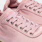 Bridge Satin Ballet Sneaker In Rose