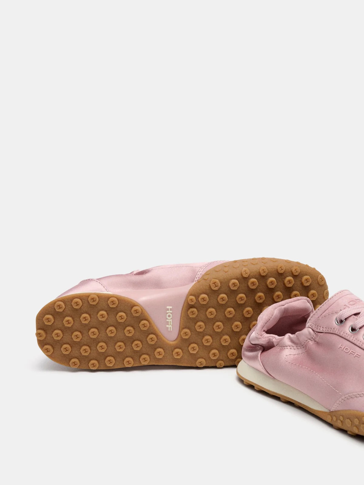 Bridge Satin Ballet Sneaker In Rose